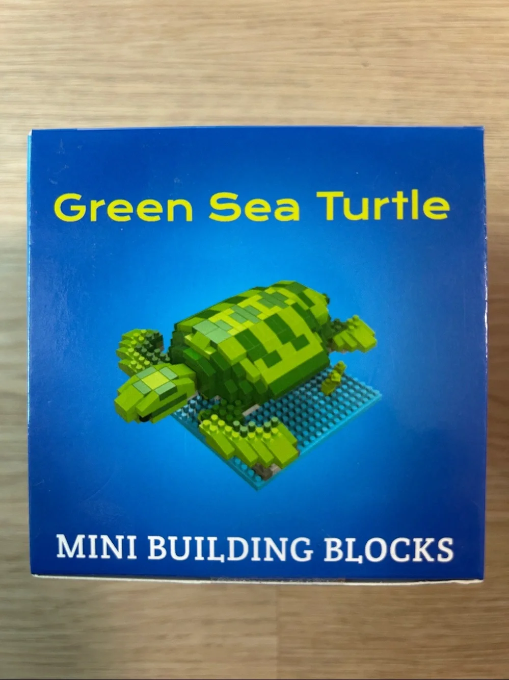 Mini Building Blocks Green Sea Turtle Toy Green Mini Building Blocks Sea Turtle